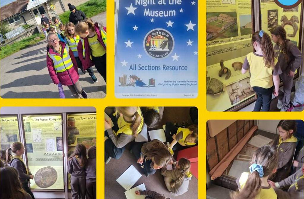 The Brownies visit to Ilchester Museum, 2024