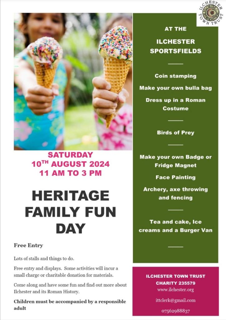 Ilchester Heritage Fun Day 2024 Poster