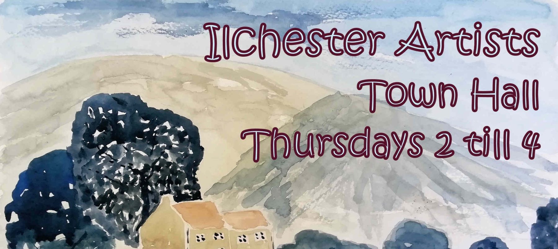 Painting displays event for Ilchester Artists