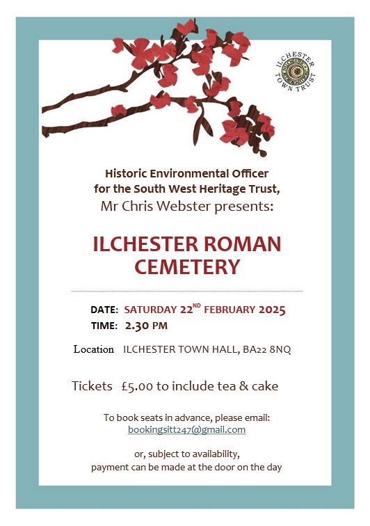 Ilchester Roman Cemetery Lecture Poster